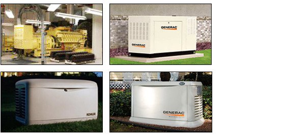 Kohler and Generac Generator photos